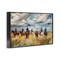 Stupell Industries Western Riders Herd Framed Giclee, design by Franklyn Gregory